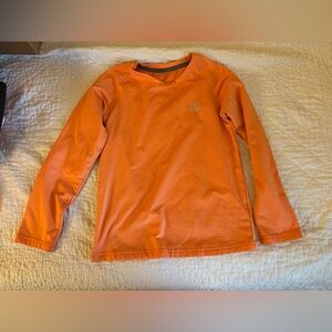 Orange Kids thermal Long Sleeve underShirt